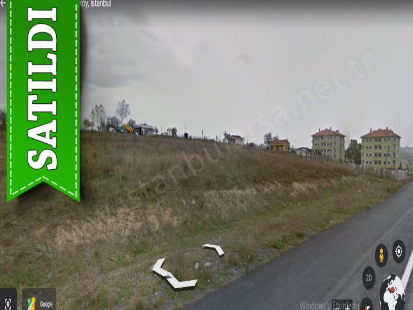 Arnavutköy Taşolukta Satılık Arsa , 350 m2 Meşetarla Caddesine Cephe Hisseli