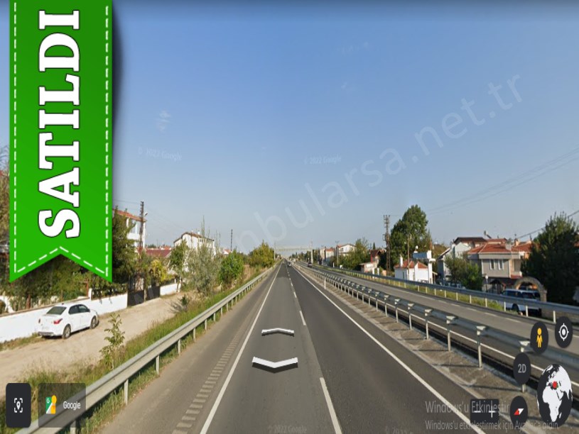 Tekirdağ Marmaraereğli Çeşmeli Mah Satılık Arsa , 508 M2 İstanbul Otoyoluna Cephe 