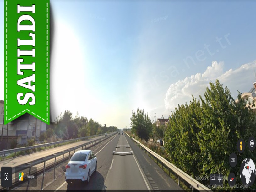 Tekirdağ Marmaraereğli Çeşmeli Mah Satılık Arsa , 508 M2 İstanbul Otoyoluna Cephe 