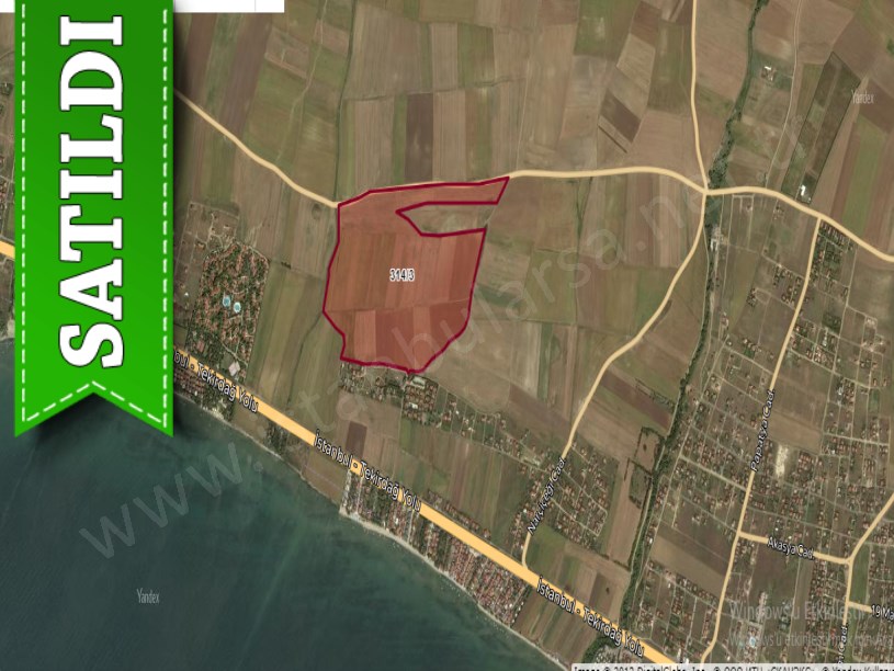 Tekirdağ Marmaraereğli Çeşmeli Mah Satılık Arsa , 591 M2 Hisseli  