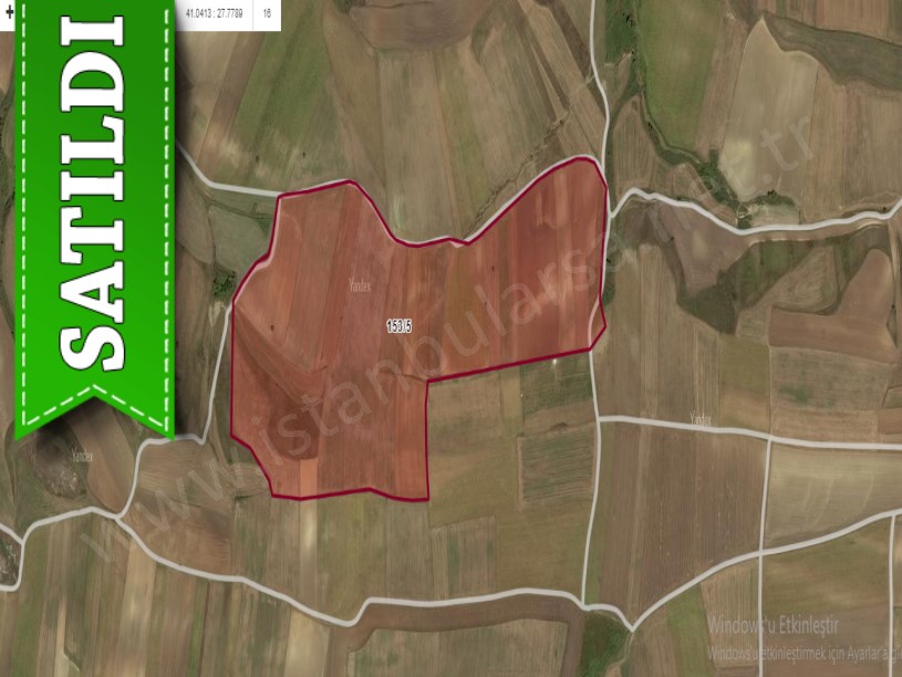 Tekirdağ Marmaraereğli Çeşmeli Mah Satılık Arsa , 215 M2 Hisseli Yolu Var