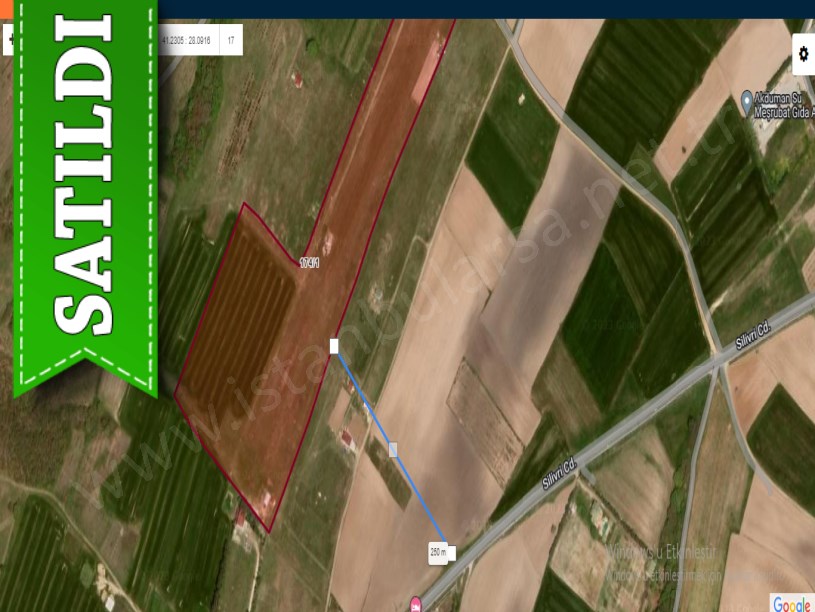 Silivri Beyciler Mah , Satılık Arsa , 460 m2 Yerleşime Yakın Yolu Var