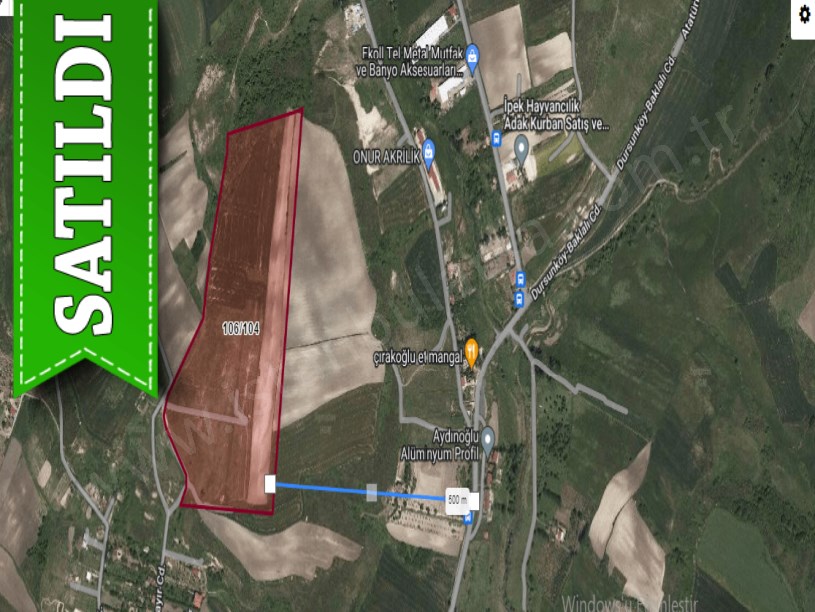 Arnavutköy Dursunköyde Satılık Arsa , 262 M2 Hisseli Yolu Var