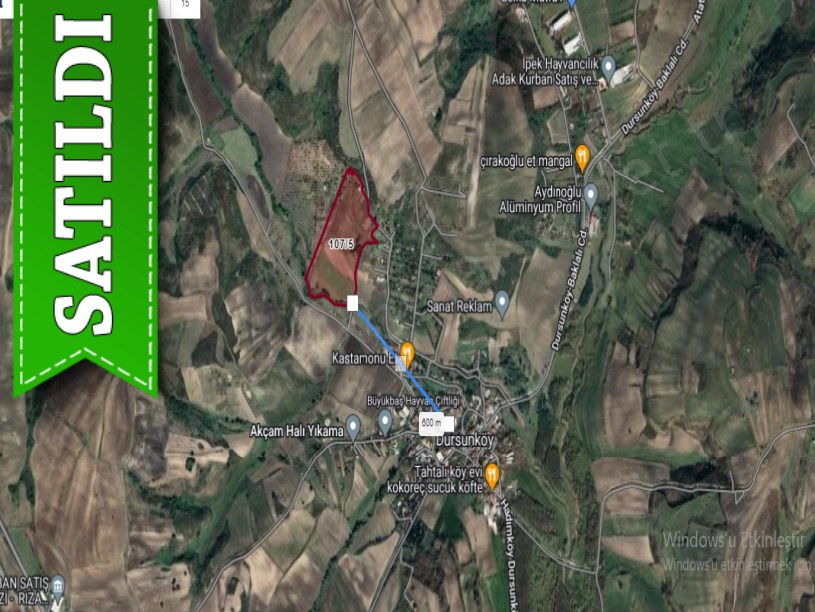 Arnavutköy Dursunköyde Satılık Arsa , 1,497 M2 Merkeze Yakın Hisseli