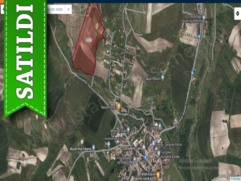 Arnavutköy Dursunköyde Satılık Arsa , 1,497 M2 Merkeze Yakın Hisseli