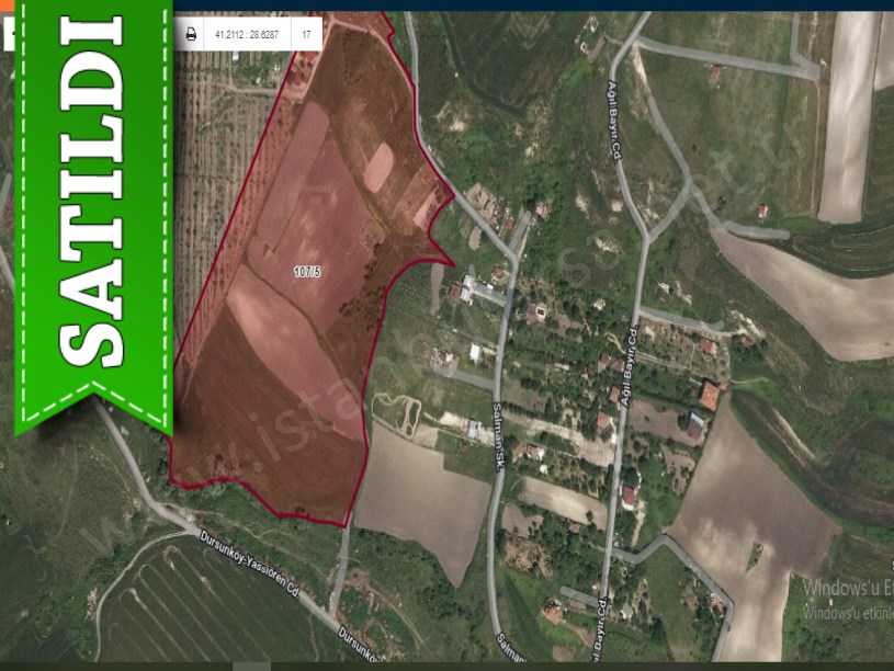Arnavutköy Dursunköyde Satılık Arsa , 1,497 M2 Merkeze Yakın Hisseli