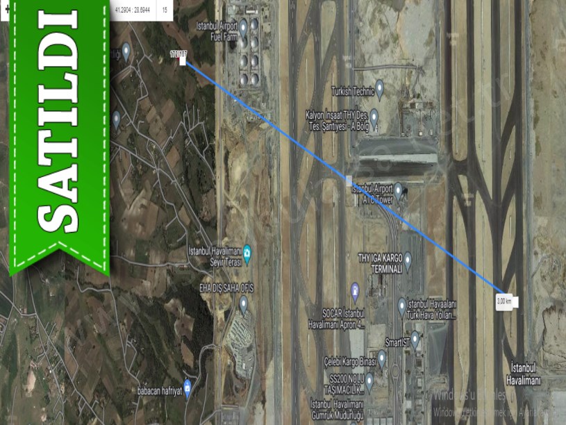 Arnavutköy Tayakadında Satılık Arsa , 210 m2 Evlerin Yakını Hisseli
