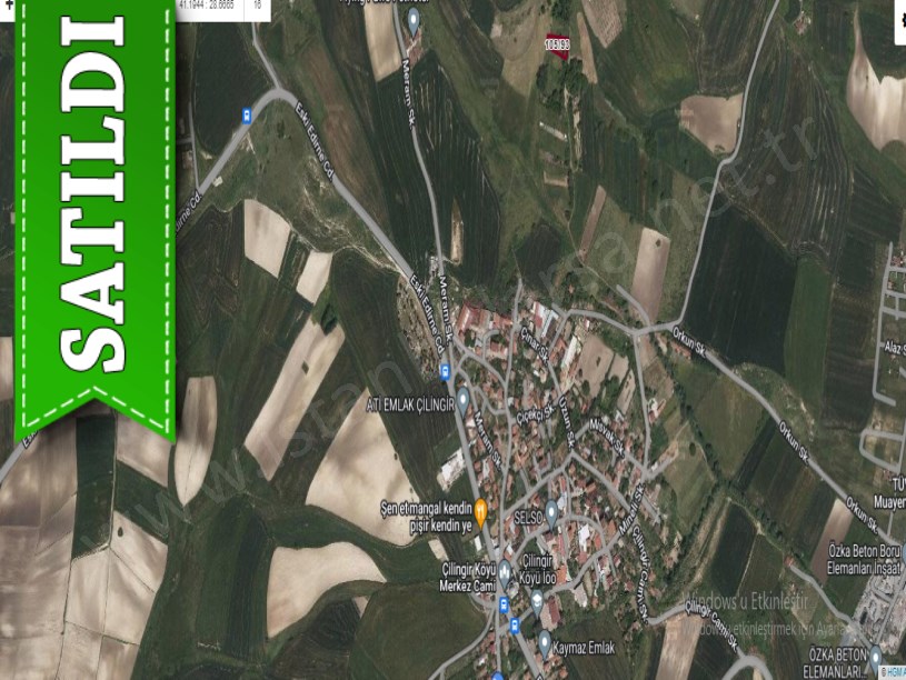 Arnavutköy Çilingirde Satılık Arsa , 376 M2 Hisseli Yolu Var
