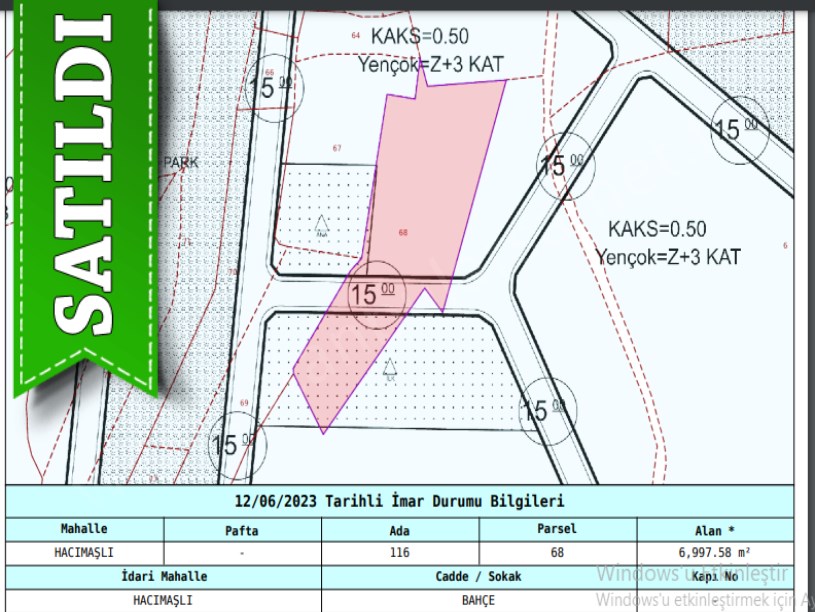 Arnavutköy Hacımaşlıda Satılık Arsa , 372 m2 Yolu Var Evlerin Yakını 