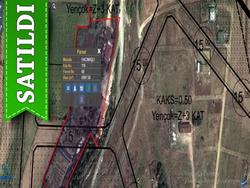 Arnavutköy Hacımaşlıda Satılık Arsa , 372 m2 Yolu Var Evlerin Yakını 