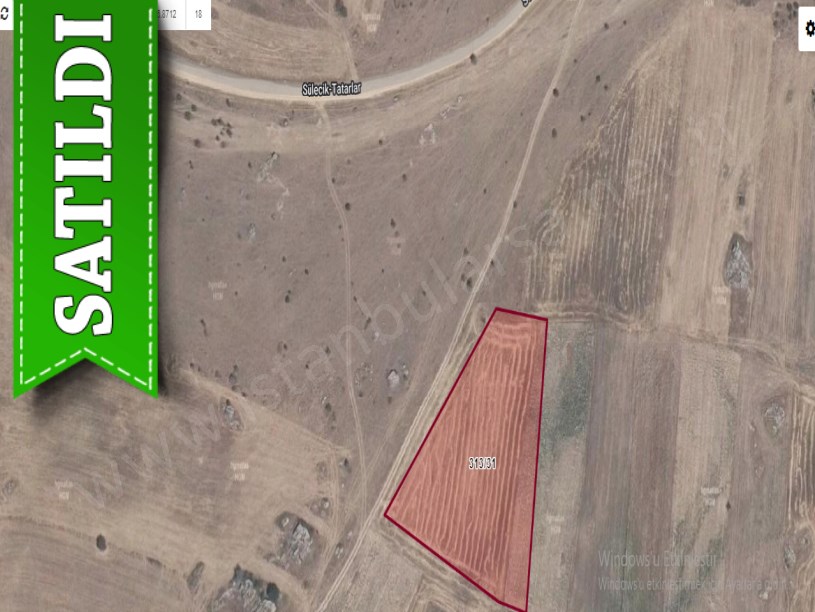 Edirne Süloğlu Tatarlar Köyünde Satılık Tarla , 7,850 M2 Müstakil Yolu Var