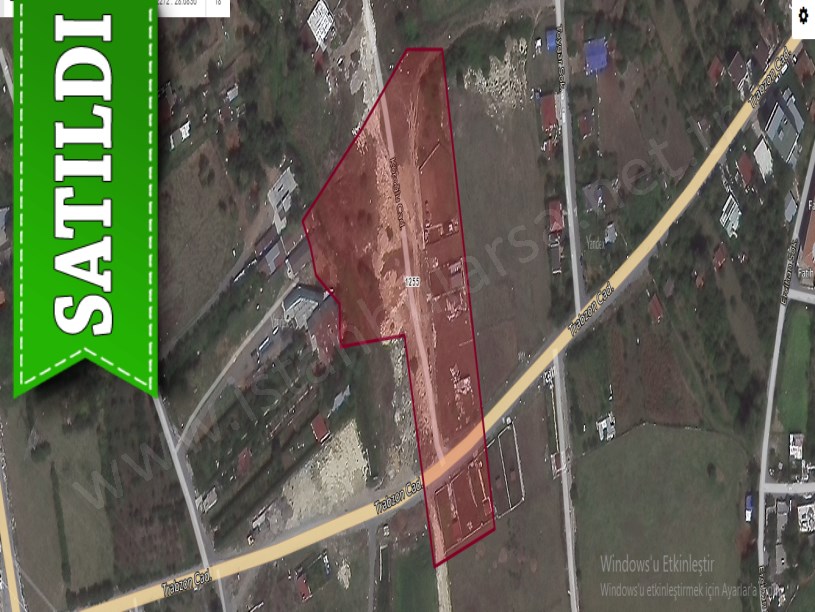 Arnavutköy Taşolukta Satılık Arsa , 390 m2 Cadde Cephe Çevrili Merkezde 