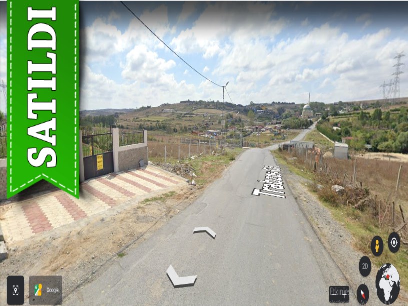 Arnavutköy Taşolukta Satılık Arsa , 390 m2 Cadde Cephe Çevrili Merkezde 