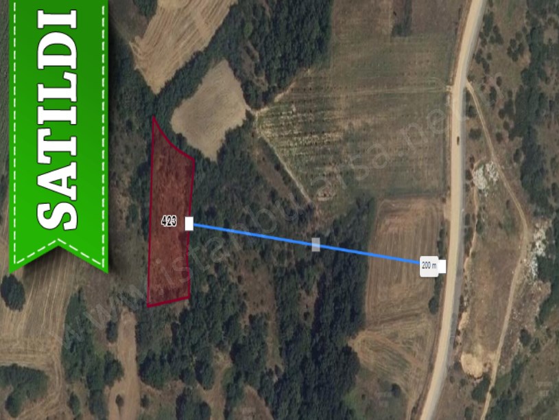 Kırklareli Pehlivanköy Tilkipınar Köyünde Satılık Arsa , 320 m2 Hisseli 