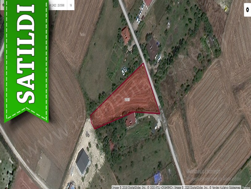 Çatalca Kestanelikte Satılık Arsa , 244 M2 Yolu Var Evlerin Yakını Hisseli 