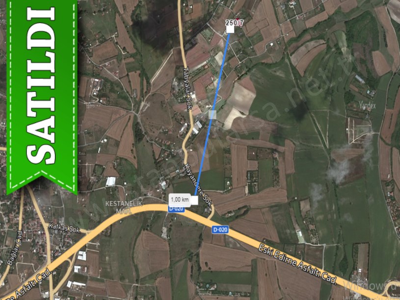 Çatalca Kestanelikte Satılık Arsa , 244 M2 Yolu Var Evlerin Yakını Hisseli 