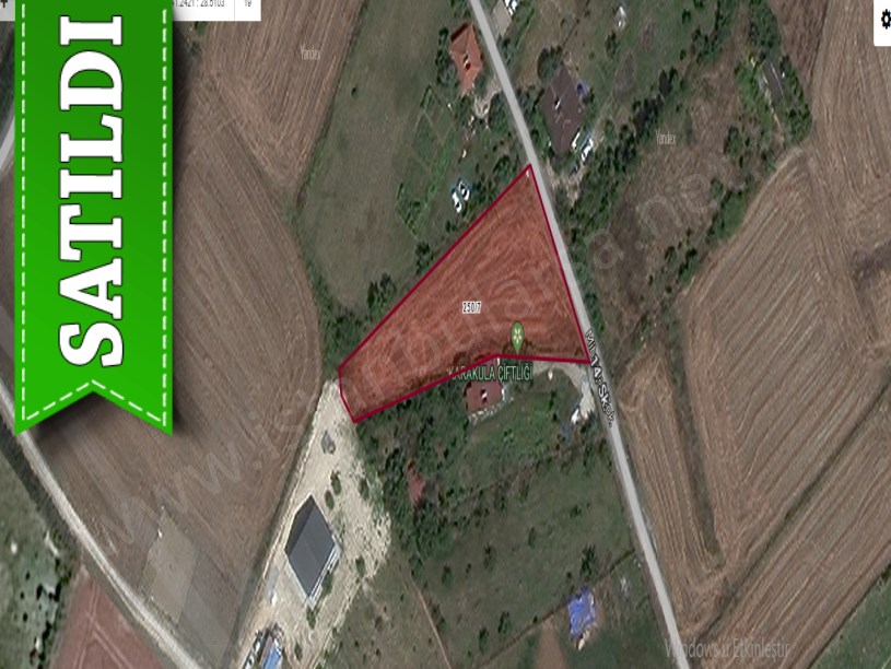 Çatalca Kestanelikte Satılık Arsa , 244 M2 Yolu Var Evlerin Yakını Hisseli 