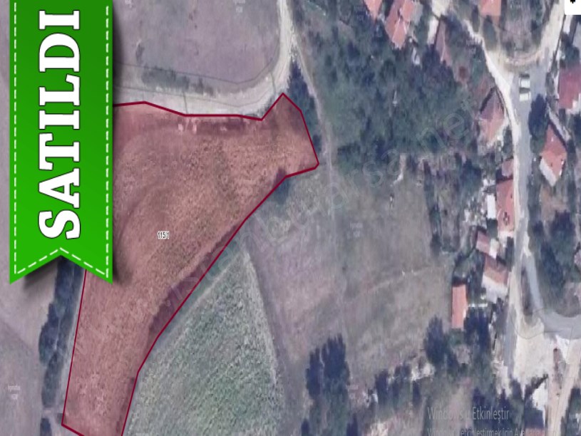 Çatalca Hisarbeylide Satılık Arsa , 287 m2 Çaplı Yolu Var Hisseli 