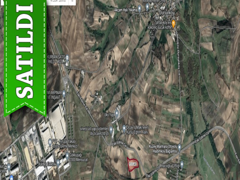 Arnavutköy Dursunköyde Satılık Arsa , 200 m2 Hisseli Caddeye Yakın 