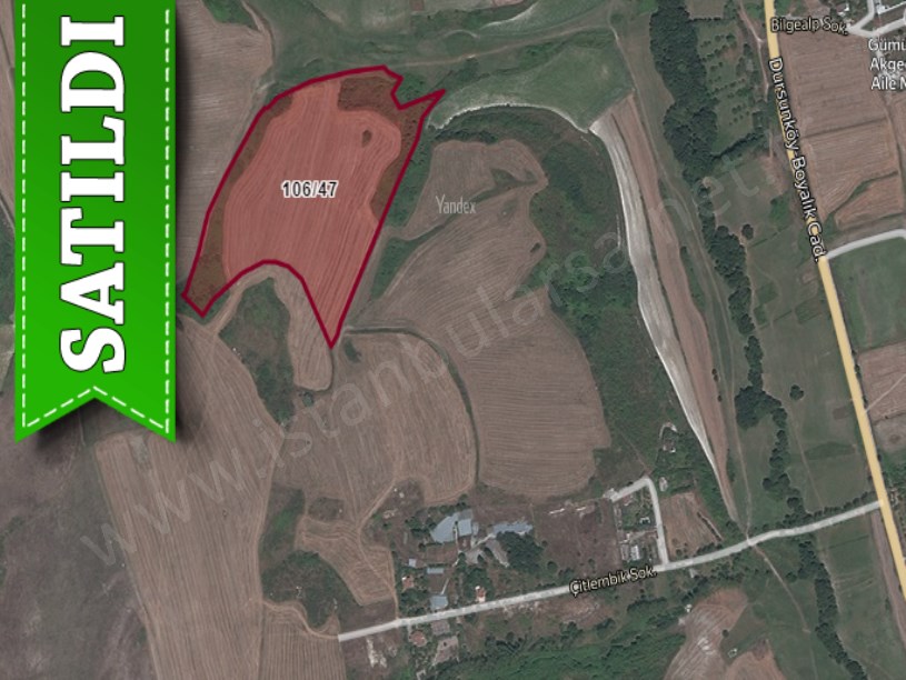Arnavutköy Dursunköyde Satılık Arsa , 400 m2 Evlere Caddeye Yakın 
