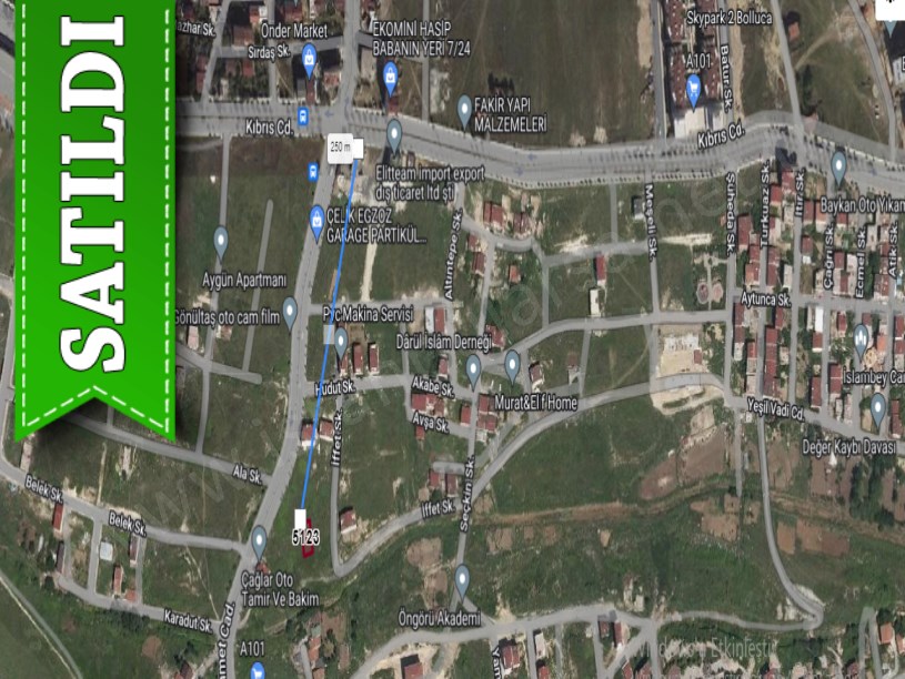 Arnavutköy İslambeyde Satılık Arsa , 213 M2 Müstakil 3 Kat İmarlı
