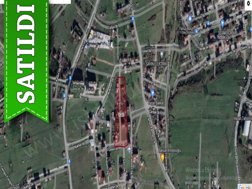 Arnavutköy Taşolukta Satılık Arsa , 250 m2 Etrafı Çevrili Hisseli Merkezde 