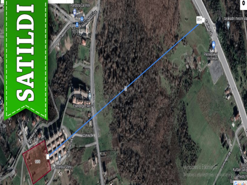 Arnavutköy Taşolukta Satılık Arsa , 310 M2 Etrafı Taş Duvarla Çevrili Hisseli 