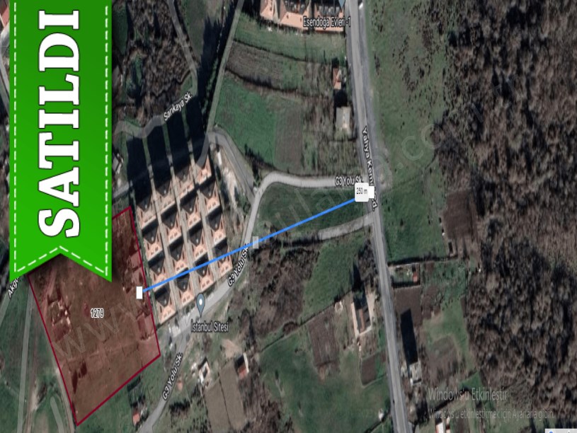 Arnavutköy Taşolukta Satılık Arsa , 310 M2 Etrafı Taş Duvarla Çevrili Hisseli 