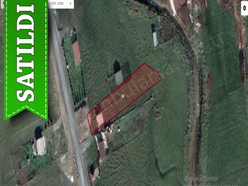 Arnavutköy Haraççıda Satılık Arsa , 117 M2 Çevrili Hisseli  