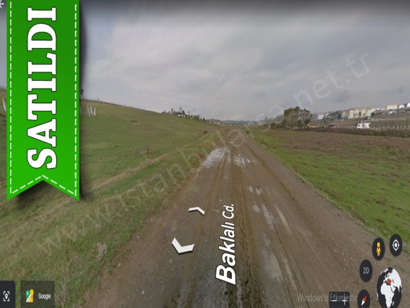 Arnavutköy Haraççıda Satılık Arsa , 130 M2 Cadde Cephe Hisseli Yolu Var