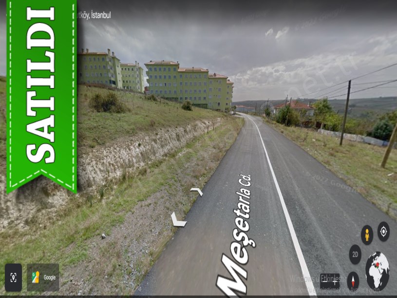 Arnavutköy Taşolukta Satılık Arsa , 180 m2 Cadde Cephe Yolu Var Hisseli 