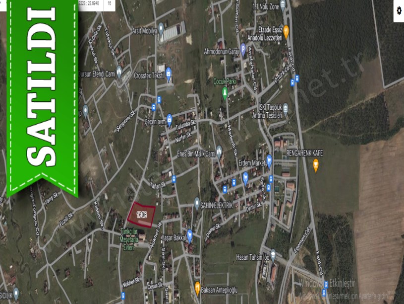 Arnavutköy Taşolukta Satılık Arsa , 180 m2 Cadde Cephe Yolu Var Hisseli 