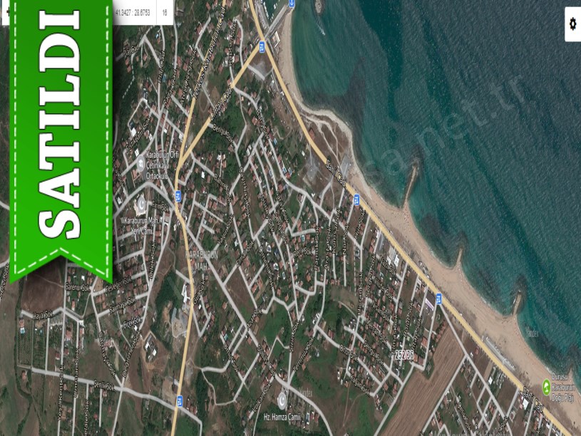 Arnavutköy Karaburunda Satılık Arsa , 222 M2 Müstakil Denize Yakın