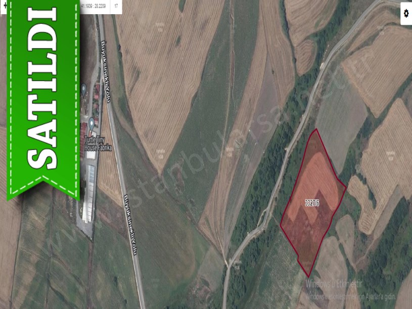 Silivri Fenerköyde Satılık Arsa , 405 M2 Hisseli 