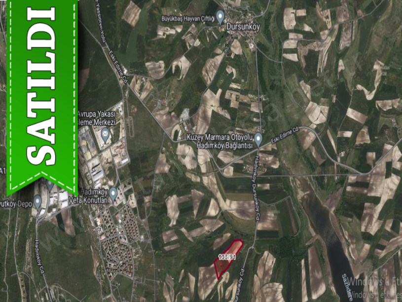 Arnavutköy Dursunköyde Satılık Arsa , 280 m2 Hisseli İmarlı