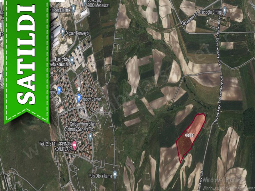 Arnavutköy Dursunköyde Satılık Arsa , 280 m2 Hisseli İmarlı