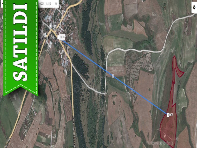 Arnavutköy Dursunköyde Satılık Arsa , 263 M2 Hisseli Caddeye Yakın 