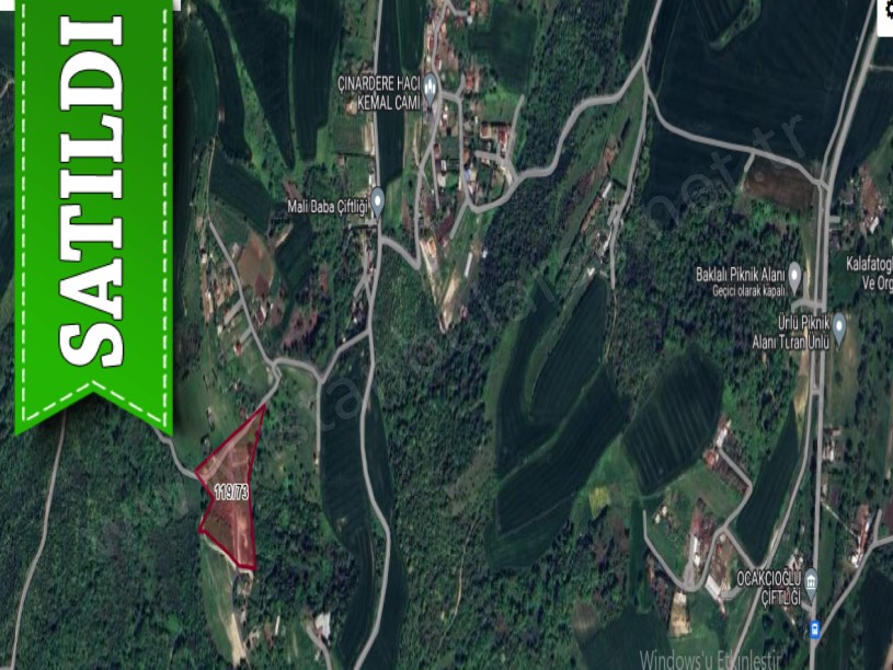 Arnavutköy Boyalıkta Satılık Arsa , 816 M2 Yolu Var Evlerin Yakını 