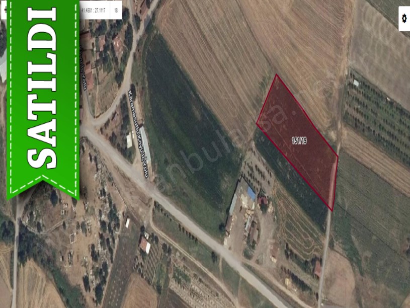 Kırklareli Babaeski Karamesutlu Köyünde Satılık Tarla , 4,937 m2 Müstakil Yolu Var