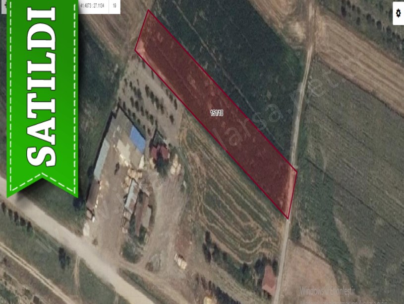 Kırklareli Babaeski Karamesutlu Köyünde Satılık Tarla , 2,428 M2 Merkezde Müstakil
