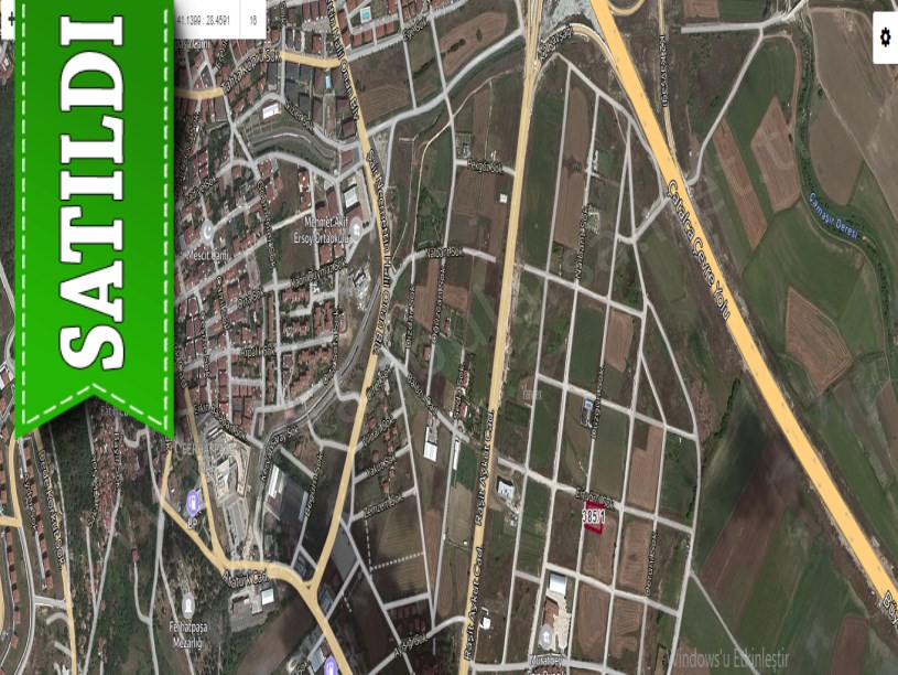 Çatalca Ferhatpaşada Satılık Arsa ,  112 M2 Hisseli Merkezde Yolu Var