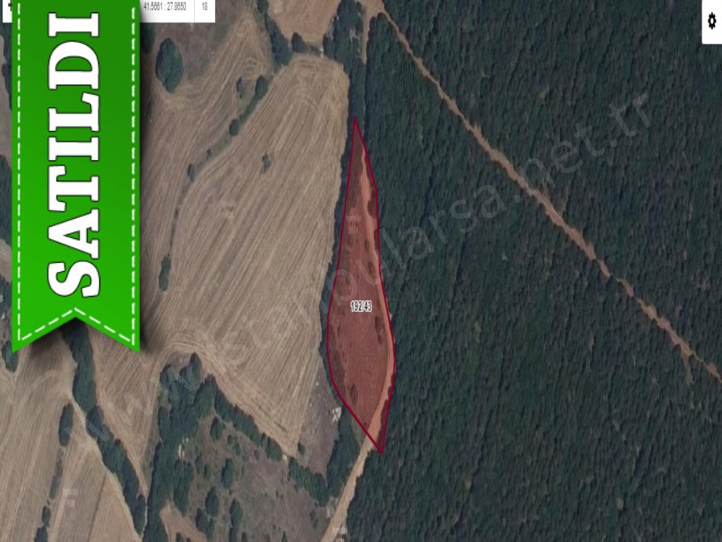 Kırklareli Vize Evrenlide Satılık Tarla , 4,300 m2 Müstakil Yolu Var