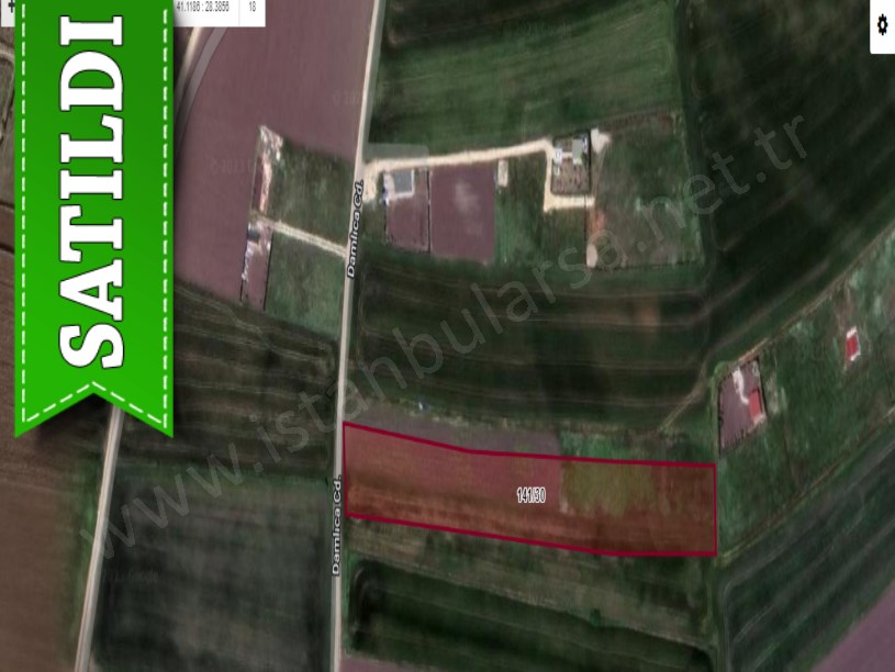Çatalca Ovayenicede Satılık Arsa , 575 M2 Cadde Cephe Hisseli Çaplı