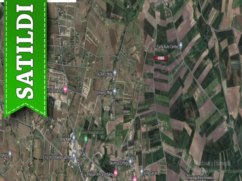 Çatalca Ovayenicede Satılık Arsa , 575 M2 Cadde Cephe Hisseli Çaplı