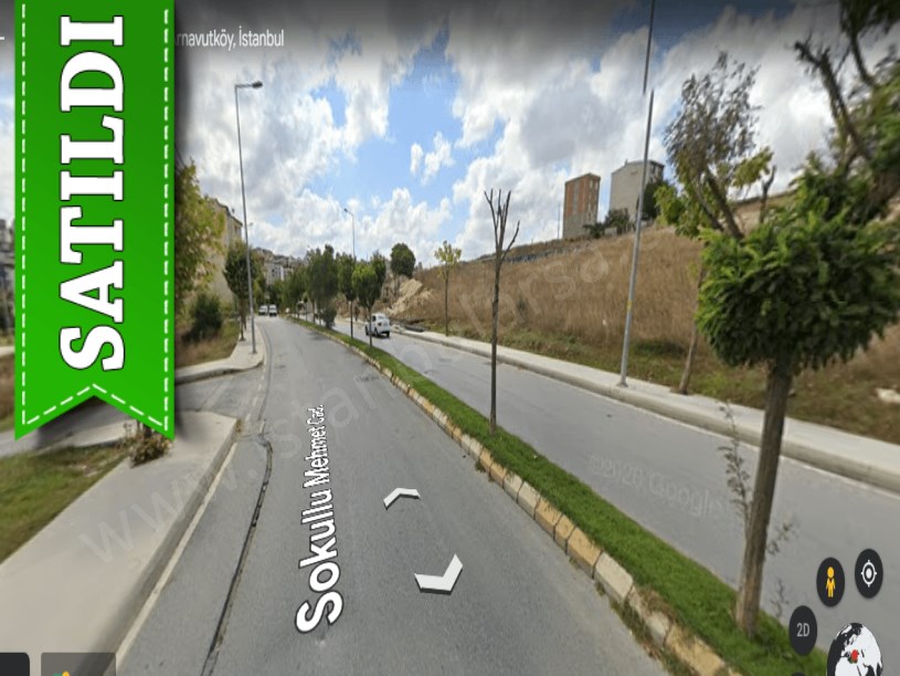 Arnavutköy Yavuzselim Mah Satılık Arsa , 300 m2 Cadde Cephe Köşebaşı İmarlı