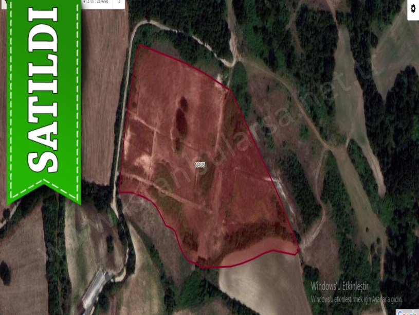 Çatalca Celepköyde Satılık Arsa , 1,608 M2 Çaplı Yolu Var Evlerin Yakını 