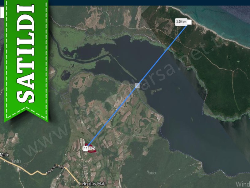 Çatalca Celepköyde Satılık Arsa , 1,608 M2 Çaplı Yolu Var Evlerin Yakını 