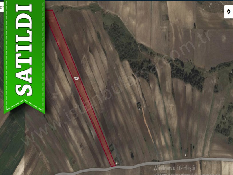 Arnavutköy Haraççıda Satılık Arsa , 350 M2 Cadde Cephe Çevrili 