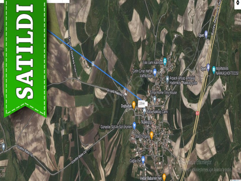 Çatalca Nakkaşta  Satılık  Arsa , 258 m2 Hisseli 