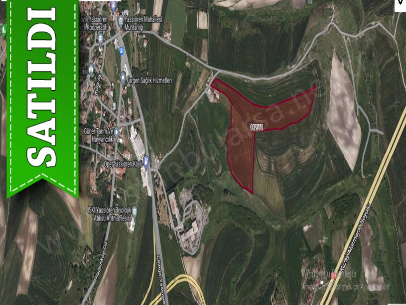 Arnavutköy Yassıörende Satılık Arsa , 230 M2 Yolu Var Hisseli 